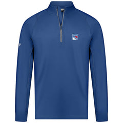 New York Rangers Levelwear Theory Insignia Core Quarter-Zip Pullover Top Discount