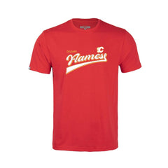 Calgary Flames Levelwear Youth Little Richmond Retro Script T-Shirt Online