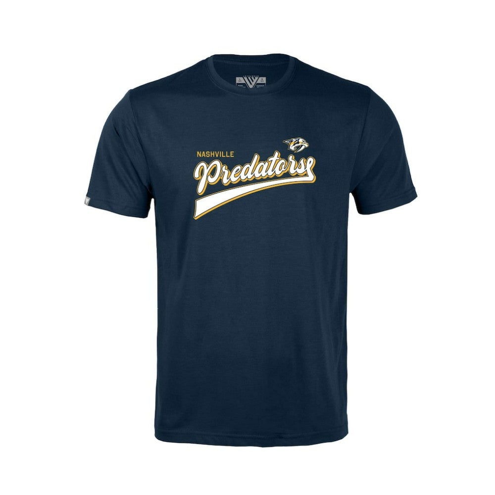 Nashville Predators Levelwear Youth Little Richmond Retro Script T-Shirt Sale