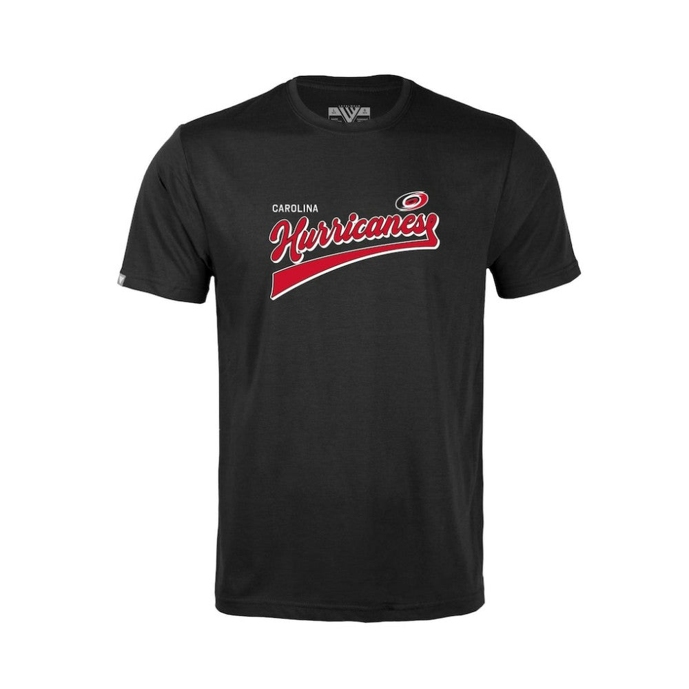 Carolina Hurricanes Levelwear Youth Little Richmond Retro Script T-Shirt For Sale
