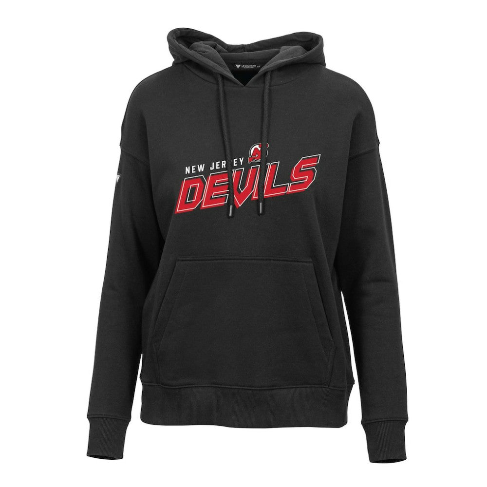 New Jersey Devils Levelwear Women's Adorn Premier 2.0 Fleece Pullover Hoodie Sale