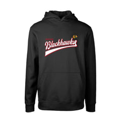 Chicago Blackhawks Levelwear Youth Podium Retro Script Fleece Pullover Hoodie Online
