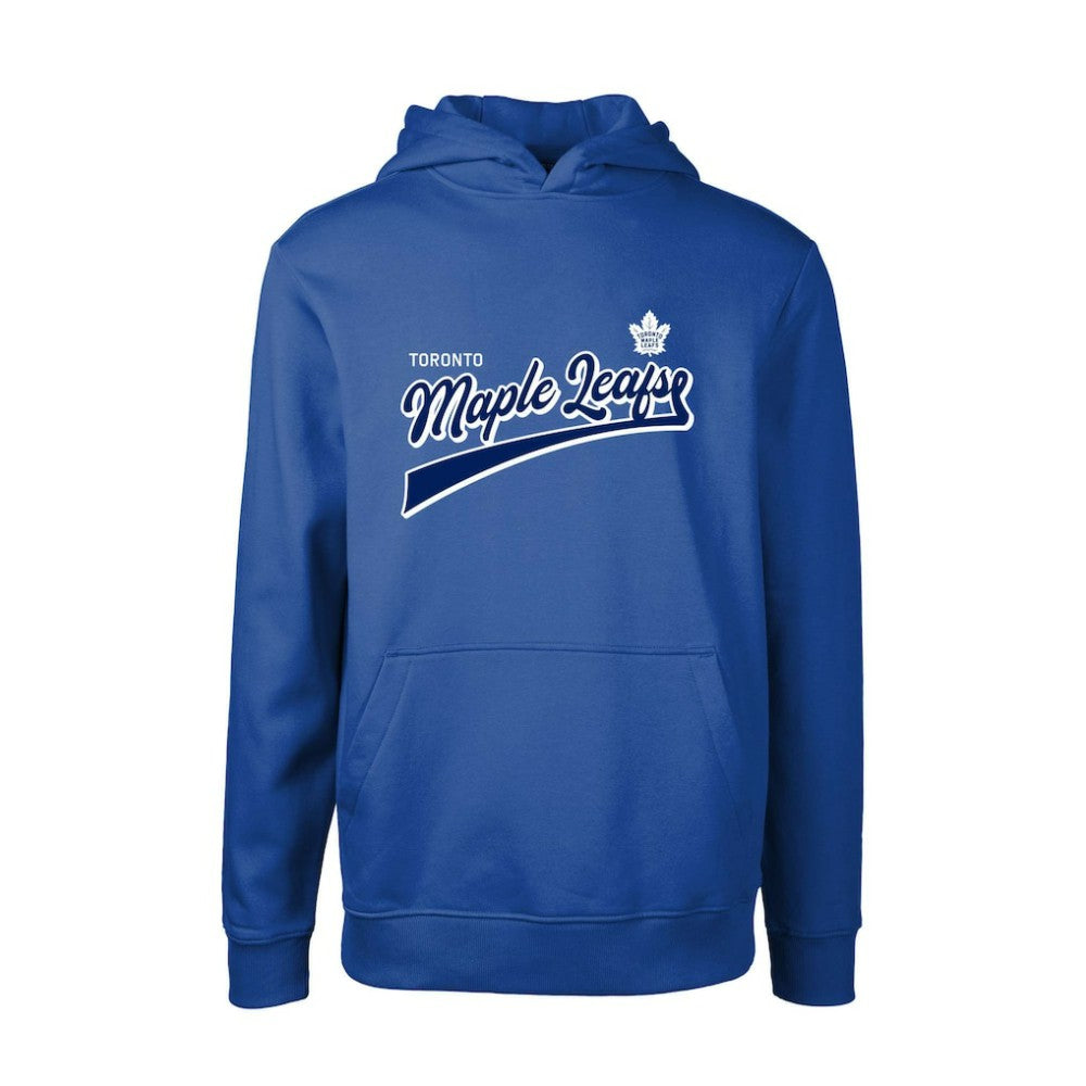 Toronto Maple Leafs Levelwear Youth Podium Retro Script Fleece Pullover Hoodie Discount