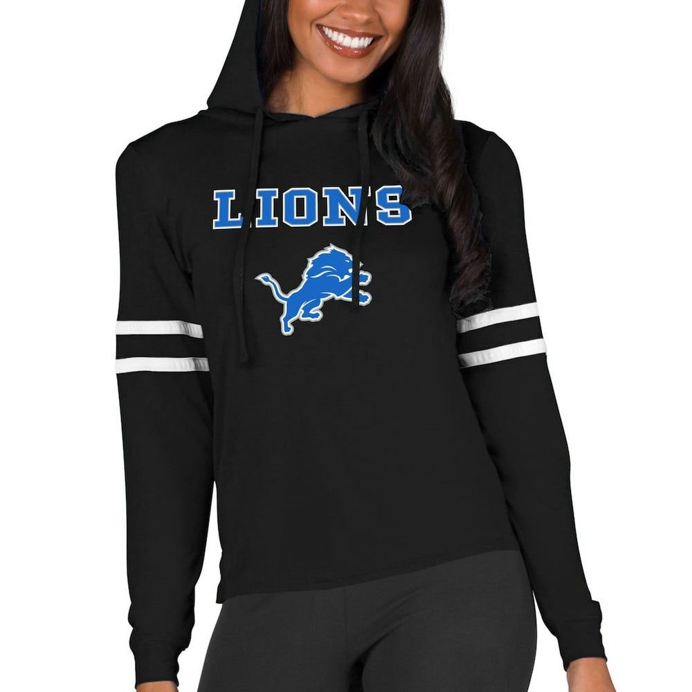 Detroit Lions Concepts Sport Women's Marathon Lightweight Lounge Pullover Hoodie