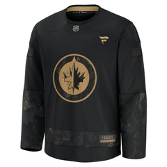 Winnipeg Jets Fanatics 2024 Military Appreciation Practice Jersey Online