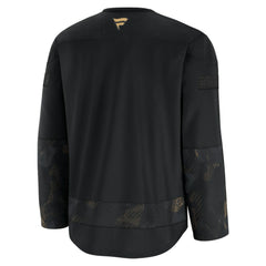 Vancouver Canucks Fanatics 2024 Military Appreciation Practice Jersey Black