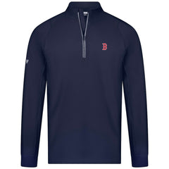 Boston Red Sox Levelwear Theory Insignia Quarter-Zip Pullover | MLB On Sale