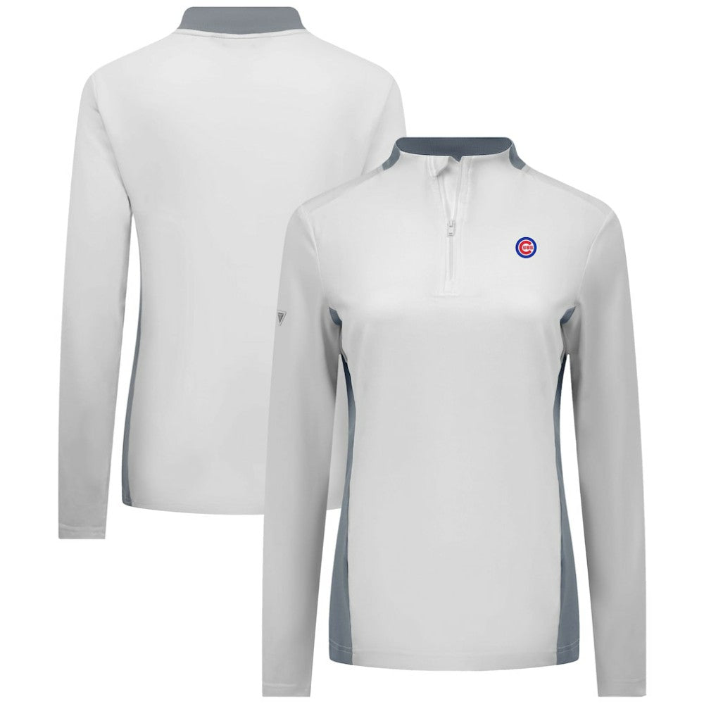 Chicago Cubs Levelwear Women's Moxie Insignia Quarter-Zip Pullover | MLB Near me