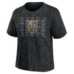 Vegas Golden Knights Fanatics Women's Faded Wash T-Shirt For Sale