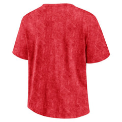 Chicago Blackhawks Fanatics Women's Faded Wash T-Shirt Outlet