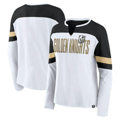 Vegas Golden Knights Fanatics Women's Frozen Long Sleeve Notch Neck T-Shirt Online