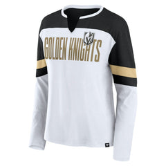 Vegas Golden Knights Fanatics Women's Frozen Long Sleeve Notch Neck T-Shirt Online