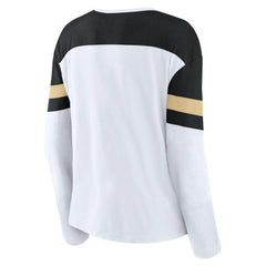 Vegas Golden Knights Fanatics Women's Frozen Long Sleeve Notch Neck T-Shirt Online