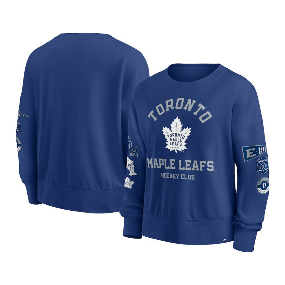 Toronto Maple Leafs Fanatics Women's Go Team Pullover Sweatshirt Online