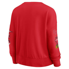 Chicago Blackhawks Fanatics Women's Go Team Pullover Sweatshirt On Sale
