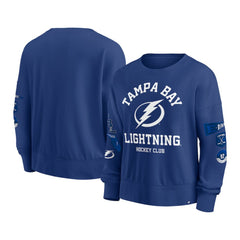 Tampa Bay Lightning Fanatics Women's Go Team Pullover Sweatshirt Sale