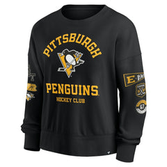 Pittsburgh Penguins Fanatics Women's Go Team Pullover Sweatshirt Outlet