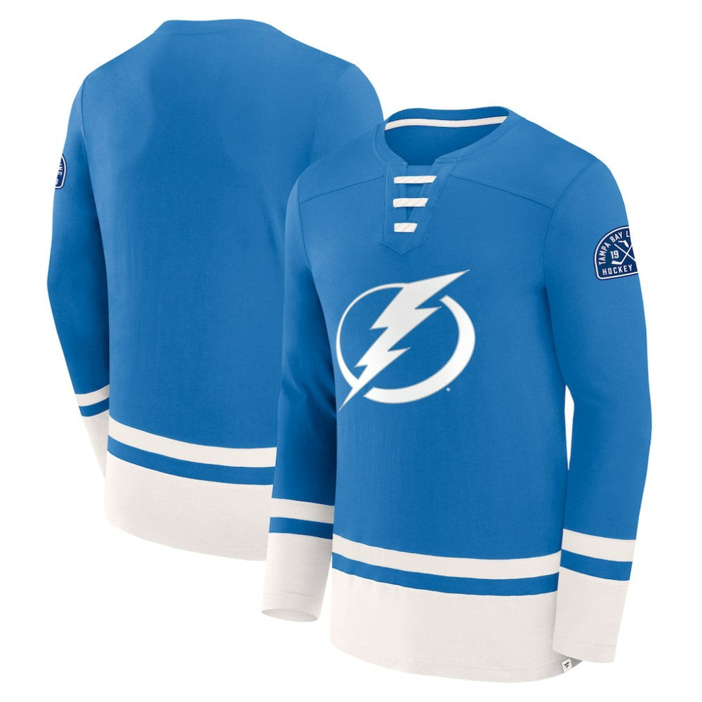 Tampa Bay Lightning Fanatics High Point Long Sleeve T-Shirt On Sale