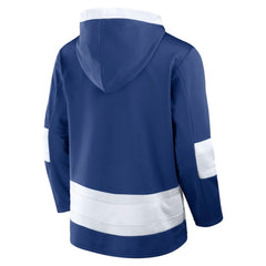 Tampa Bay Lightning Fanatics Inside Line Fleece Pullover Hoodie- Blue Online