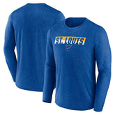 St. Louis Blues Fanatics Transition Long Sleeve T-Shirt Discount