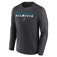 San Jose Sharks Fanatics Transition Long Sleeve T-Shirt Outlet