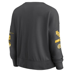 Boston Bruins Fanatics Women's Oversized Vintage Go Team Pullover Sweatshirt Online