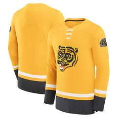 Boston Bruins Fanatics Vintage High Point Long Sleeve T-Shirt For Sale