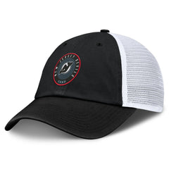 New Jersey Devils Fanatics Averie Trucker Adjustable Hat Discount
