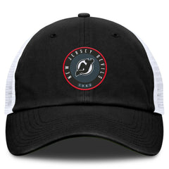 New Jersey Devils Fanatics Averie Trucker Adjustable Hat Discount