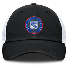 New York Rangers Fanatics Averie Trucker Adjustable Hat On Sale