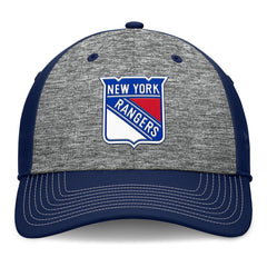 New York Rangers Fanatics Fundamental Top Shelf 2-Tone Flex Hat For Sale