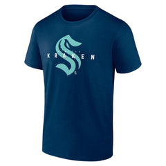 Seattle Kraken Logo Athletic Coordinate T-Shirt Online