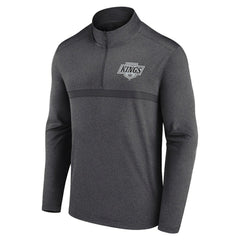 Los Angeles Kings Logo Athletic Head-to-Head Raglan Quarter-Zip Top Outlet