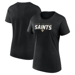New Orleans Saints Logo Athletic Women's Lean T-Shirt