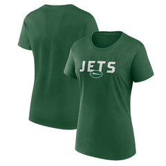 New York Jets Logo Athletic Women's Lean T-Shirt
