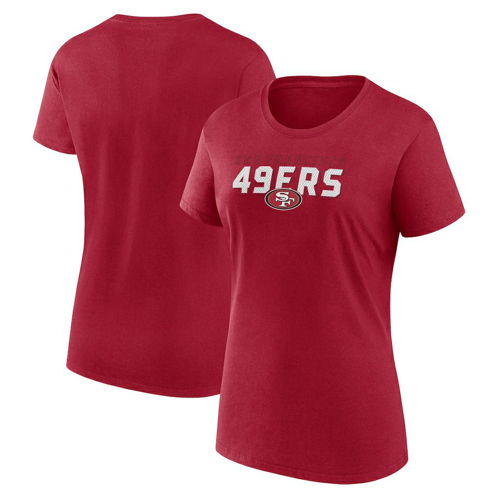 San Francisco 49ers Logo Athletic Women's Lean T-Shirt