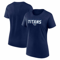 Tennessee Titans Logo Athletic Women's Lean T-Shirt