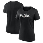 Atlanta Falcons Logo Athletic Women's Lean T-Shirt