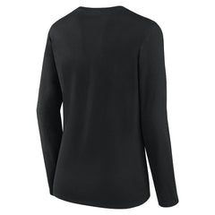 New Orleans Saints Logo Athletic Women's Grip Long Sleeve T-Shirt