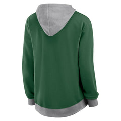 New York Jets Logo Athletic Women's Hit It French Terry Full-Zip Hoodie