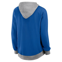 Indianapolis Colts Logo Athletic Women's Hit It French Terry Full-Zip Hoodie