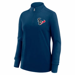 Houston Texans Logo Athletic Women's Velocity Quarter-Zip Jacket