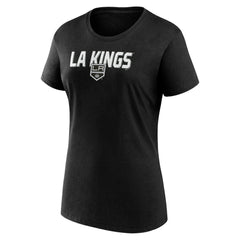 Los Angeles Kings Logo Athletic Women's Launch Scoop Neck T-Shirt On Sale
