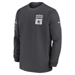Dallas Cowboys Nike 2024 Salute To Service Long Sleeve T-Shirt