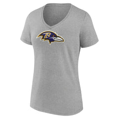 Baltimore Ravens Zay Flowers Women's Icon Player Name & Number V-Neck T-Shirt
