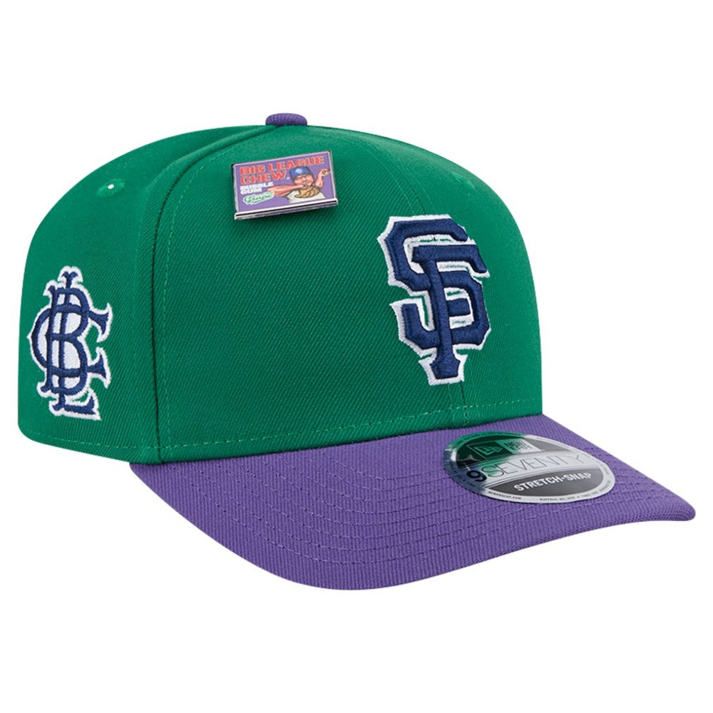 San Francisco Giants New Era 2024 Big League Chew Flavor Pack 9SEVENTY Adjustable Hat | MLB Outlet