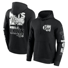 Brooklyn Nets Game Time Crossover Pullover Hoodie Discount