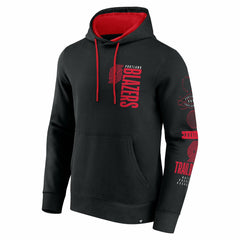Portland Trail Blazers Game Time Crossover Pullover Hoodie For Sale