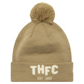 Tottenham Hotspur New Era Boucle Cuffed Knit Hat with Pom Tan - New Era