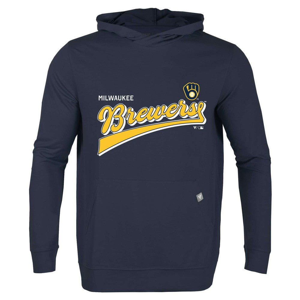 Milwaukee Brewers Levelwear Relay 2.0 Retro Pullover Hoodie | MLB Online